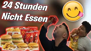 24 Stunden nichts essen Challenge! | Wer hält es länger aus?!🍔 | Can Wick