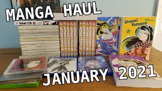 Manga Haul - Jan 2021 // Unboxing Manga, CDs, Games, and More