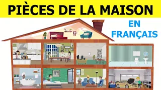 Pièces de la maison en Français - Le vocabulaire de la maison - French with Tama lesson 18