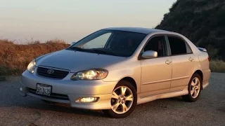 2005 Toyota Corolla XRS Manual - One Take