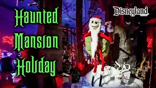 Haunted Mansion Holiday On Ride Low Light 4K POV Disneyland 2023 09 20