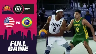 USA v Brazil | FINAL - Full Game | FIBA 3x3 AmeriCup 2021