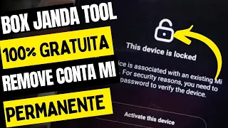 Remova CONTA MI CLOUD permanente com essa ferramenta INÉDITA e faça FRP e BAYPASS