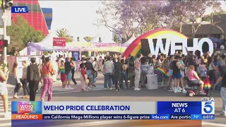 Thousands gather to celebrate WeHo Pride 2024 in West Hollywood