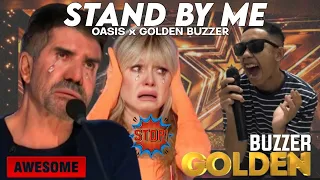 Golden Buzzer : Simon Cowell cried when he heard the song Stand by me with an extraordinary voice