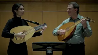 MY LORD WILLOUGHBY’S WELCOME HOME by John Dowland: Emma-Lisa Roux & Peter Croton - Renaissance lutes