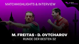 Dimitrij Ovtcharov - Marcos Freitas I WTT Champions 2023 Frankfurt