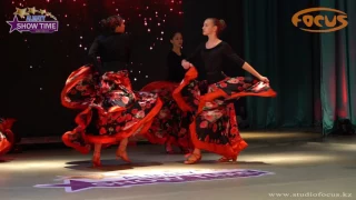 Fly step - испанский танец | Танцевальный конкурс "Show Time" | Алматы 2016