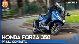 Honda FORZA 350 2023 | Il BEST SELLER jap si migliora ancora! La prova video | 4K