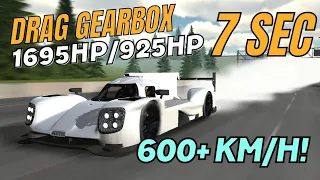 BEST DRAG GEARBOX FOR PORSCHE 919 HYBRID 🔥 7 SEC 1695HP/925HP - Car Parking Multiplayer New Update