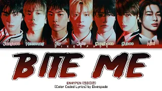 Enhypen - 'Bite Me' Lyrics [Color Coded Lyrics] 엔하이픈 Bite me 가사
