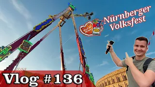 Nürnberger Herbstvolksfest 2023 - Es geht hoch hinaus! | Vlog #136 [FULL HD]