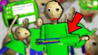 Baldi's Ruler is A Small Baldi...? 😂 (*NEW* Baldi Mania EXTREME) | Baldi's Basics Mod