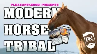 MTG - BREAKING MODERN - Modern Horse Tribal - Giddy Up!