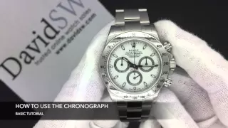 Rolex Cosmograph Daytona Tutorial