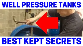 NEVER Replace A Water Well Pressure Tank Until Watching This!