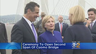 Hillary Clinton Joins Gov. Cuomo For Bridge Opening