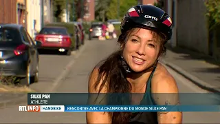 RTL Info Belgique- Nouveau défi pour l'athlète handisport Silke Pan