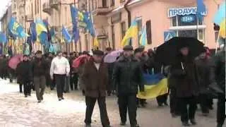 День Злуки. 22 січня 2012 р. Львів.