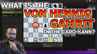 Surprise Weapon Against the Caro-Kann | Von Hennig Gambit