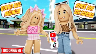 A MÃE QUE OBRIGAVA A FILHA SER FAMOSA | Historinhas no Brookhaven Roblox | Bibi e Lud