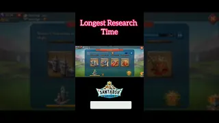 Longest Research Time | Lords Mobile | Tamil |#gaming #short #shorts #shortvideo #shortvideo #lords