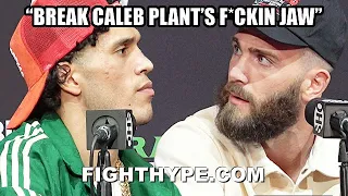 DAVID BENAVIDEZ TELLS CALEB PLANT TO HIS FACE HE'LL "BREAK HIS F*CKIN JAW" IN DEAD SERIOUS THREAT