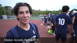 District Semifinals Gulliver Prep 2-1 Mast 1st goal #11 Mateo Acosta-Rubio 2nd goal Brandon Alvarez