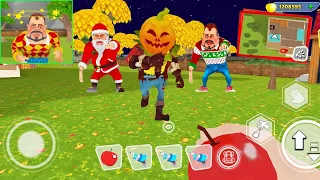 Dark Riddle New Year Mode ( Santa Claus ) Gameplay New Update 4.4.0 ( Android/IOS ) Part 17