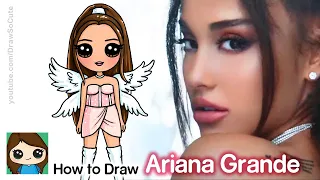 How to Draw Ariana Grande | Don't Call Me Angel Music Video