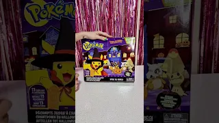 #shorts Opening Pokemon countdown to Halloweend advent calendar that Glows-in-the-Dark