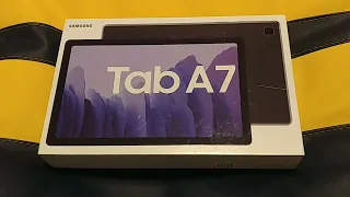 Распаковка Планшет Samsung Galaxy Tab A7 10.4" из Rozetka