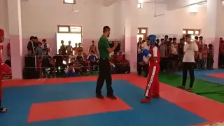 State kickboxing championship win the gold medal light contact fight