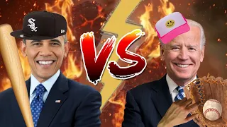 Presidents Play Mario Baseball - Game 1- Obama vs Biden