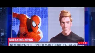 Spider-Man Death Scene | Spider-Man: Into The Spider-Verse(2018)