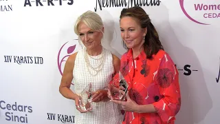 Gretchen Pace and Diane Lane 2024 Women’s Guild Cedars Sinai Spring Luncheon Red Carpet