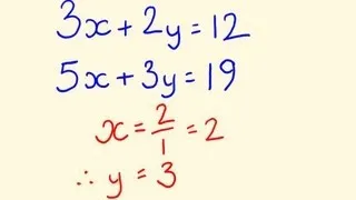 Simultaneous Equations - Algebra Math Trick