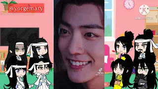 mdzs/the untamed react to past and future part 1/4 ( cringe )