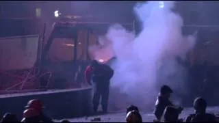 Dozens Injured in Ukraine Protests