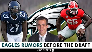 HUGE Philadelphia Eagles Rumors Before NFL Draft: Howie Roseman Targeting 2 Positions In Round 1