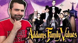 THE ADDAMS FAMILY VALUES IS BETTER THAN THE FIRST! Addams Family Values Movie Reaction! DEBBIE CRAZY