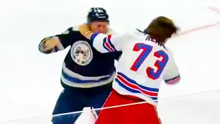 Matt Rempe Mathieu Olivier Fight (FULL CLIP) - Blue Jackets vs Rangers | 2024 NHL Highlights