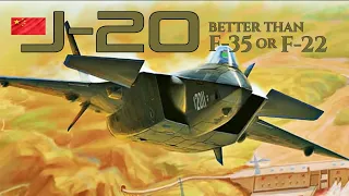 Is China able to develop its J-20 better than the F-35 or F-22