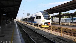 TRENI E MANOVRE ALLA STAZIONE DI ZAGREB GLAVNI KOLODVOR