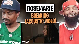 AMERICAN RAPPER REACTS TO -Rosemarie - Breaking (Acoustic Video)