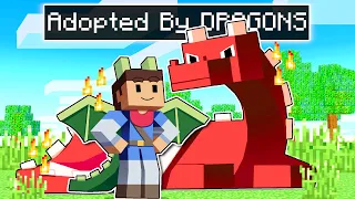 Adopted By DRAGONS In Minecraft ...