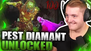 💀🤯ERSTE mal WELLE 100?! | PEST Diamant FREISCHALTEN?! | CoD Black Ops Cold War Zombies