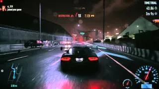 Dodge Viper JV with freaking hard time trial