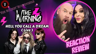 Metal couple REACTS and REVIEWS - The Warning - "Hell You Call A Dream" Live from Pepsi Center CDMX