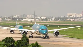 Saigon Airport Ho Chi Minh Plane Spotting Vietnam airlines A350 Live Stream